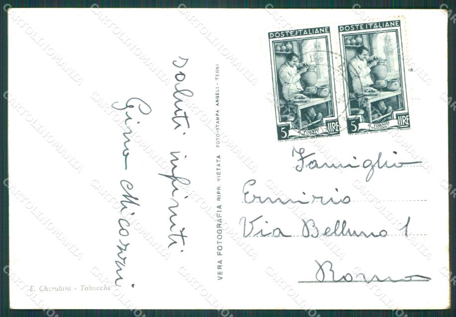Rieti Amatrice Lago Scandarello Foto FG cartolina KB4150 – retro