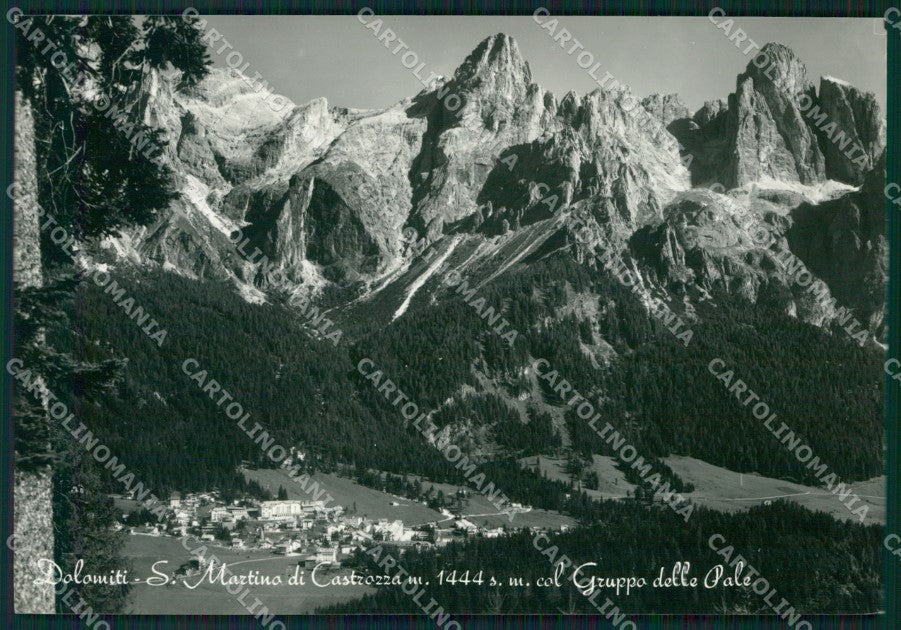 Trento Siror San Martino di Castrozza Gruppo Pale Foto FG cartolina KB4154 – fronte