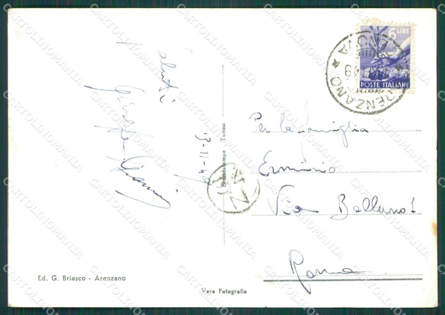 Genova Arenzano Foto FG cartolina KB4157 – retro