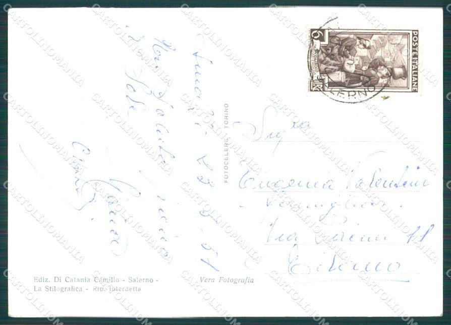 Salerno Amalfi Foto FG cartolina KB4169 – retro