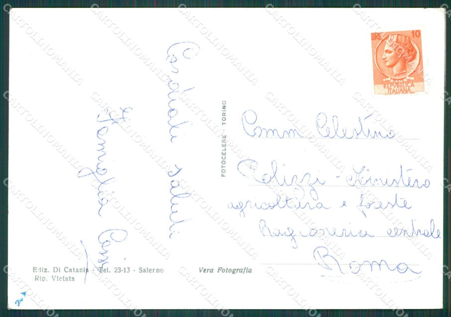 Salerno Città Foto FG cartolina KB4176 – retro
