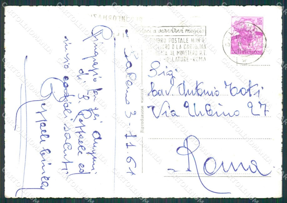 Salerno Città Foto FG cartolina KB4180 – retro
