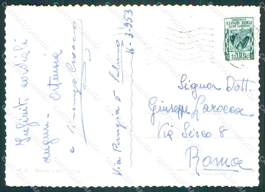 Salerno Città Foto FG cartolina KB4181 – retro