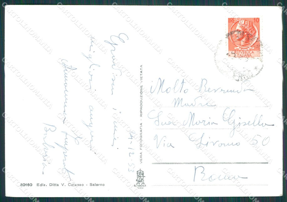 Salerno Città Foto FG cartolina KB4197 – retro