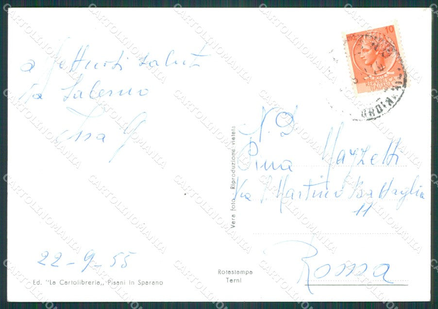 Salerno Città Foto FG cartolina KB4198 – retro