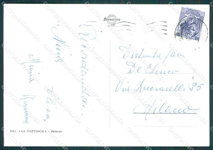 Salerno Città Foto FG cartolina KB4206 – retro