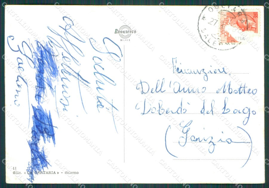 Salerno Città Foto FG cartolina KB4210 – retro