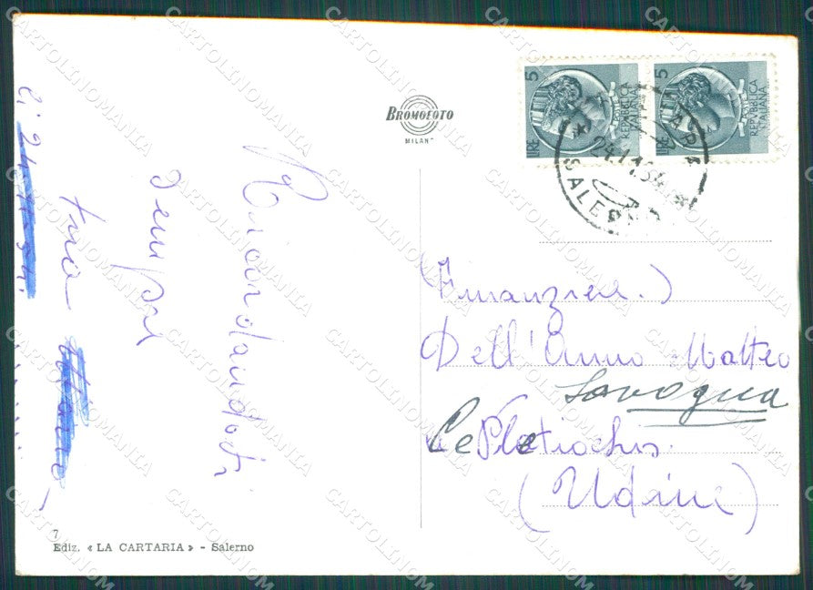 Salerno Città Foto FG cartolina KB4214 – retro