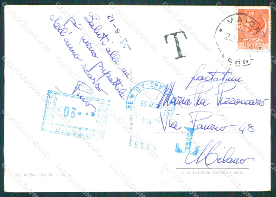Salerno Maiori Foto FG cartolina KB4227 – retro
