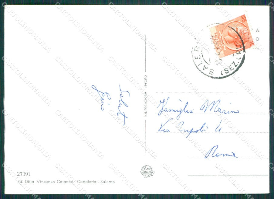 Salerno Città Foto FG cartolina KB4229 – retro