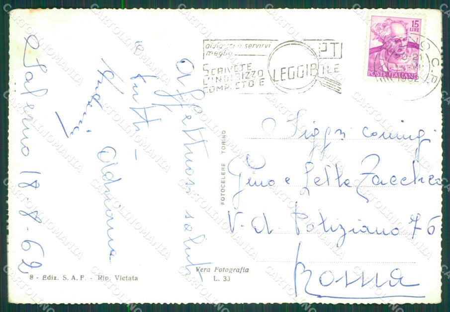 Salerno Città Foto FG cartolina KB4241 – retro