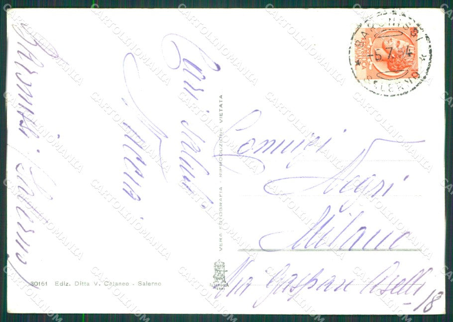 Salerno Città Foto FG cartolina KB4256 – retro