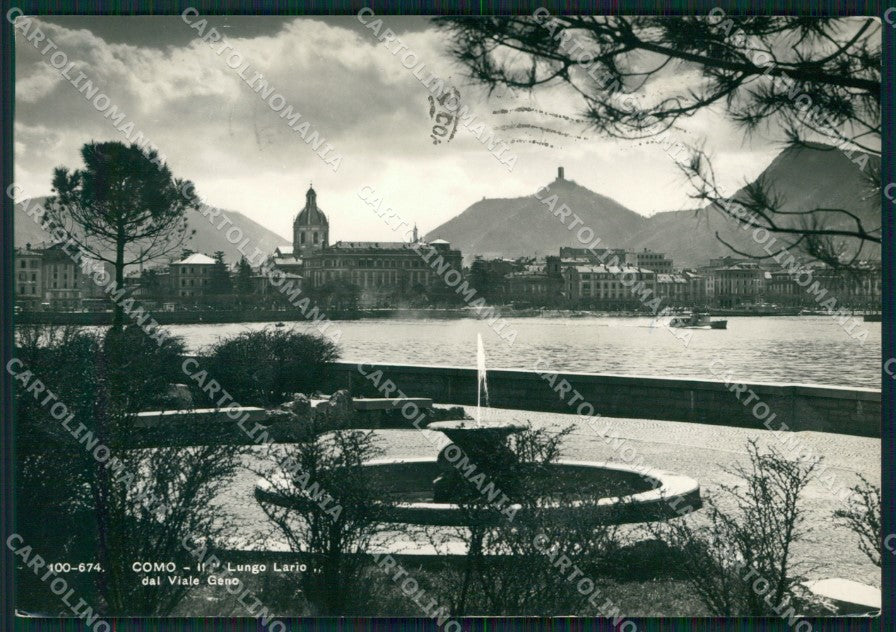 Como Città Lago di Foto FG cartolina KB4305 – fronte
