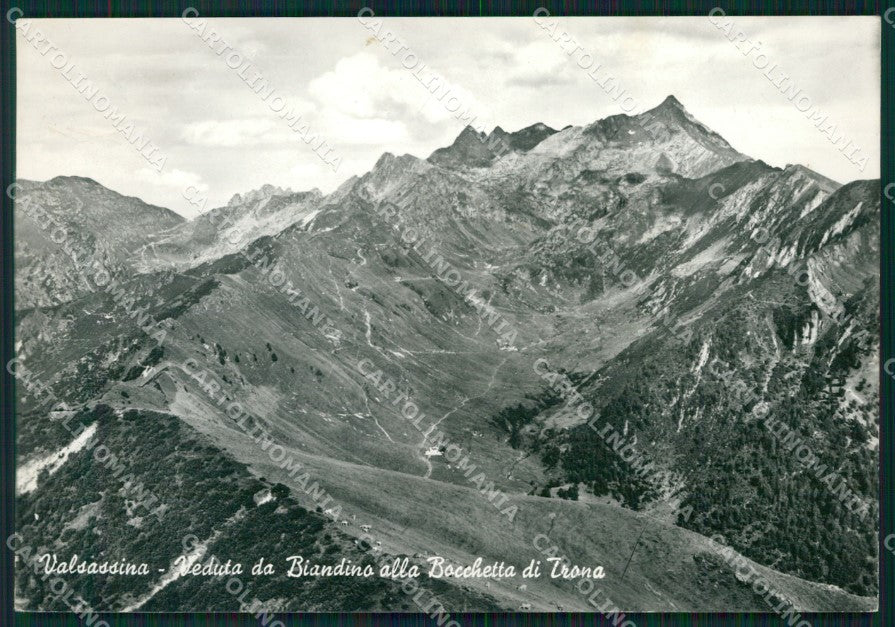 Lecco Biandino Bocchetta di Trona Foto FG cartolina KB4307 – fronte