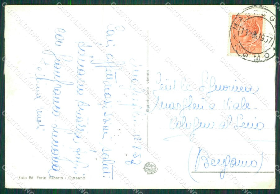 Como Magreglio Lago di Como Grigne Foto FG cartolina KB4308 – retro