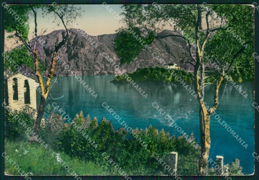 Como Isola Comacina Lago di Como ABRASA Foto FG cartolina KB4320 – fronte