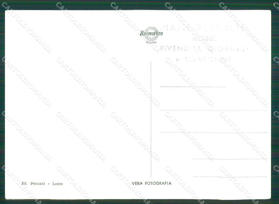 Lecco Abbadia Lariana Piani Resinelli Foto FG cartolina KB4321 – retro