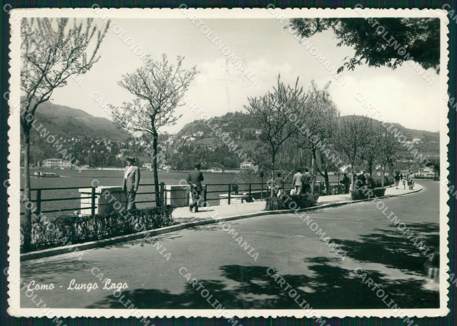 Como Città Lago di Foto FG cartolina KB4333 – fronte