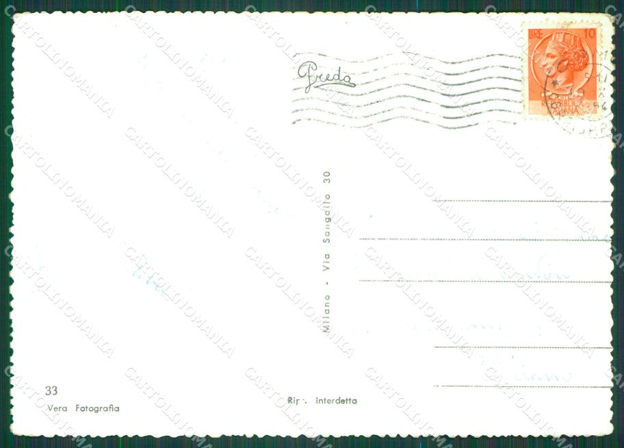 Como Città Lago di Foto FG cartolina KB4333 – retro