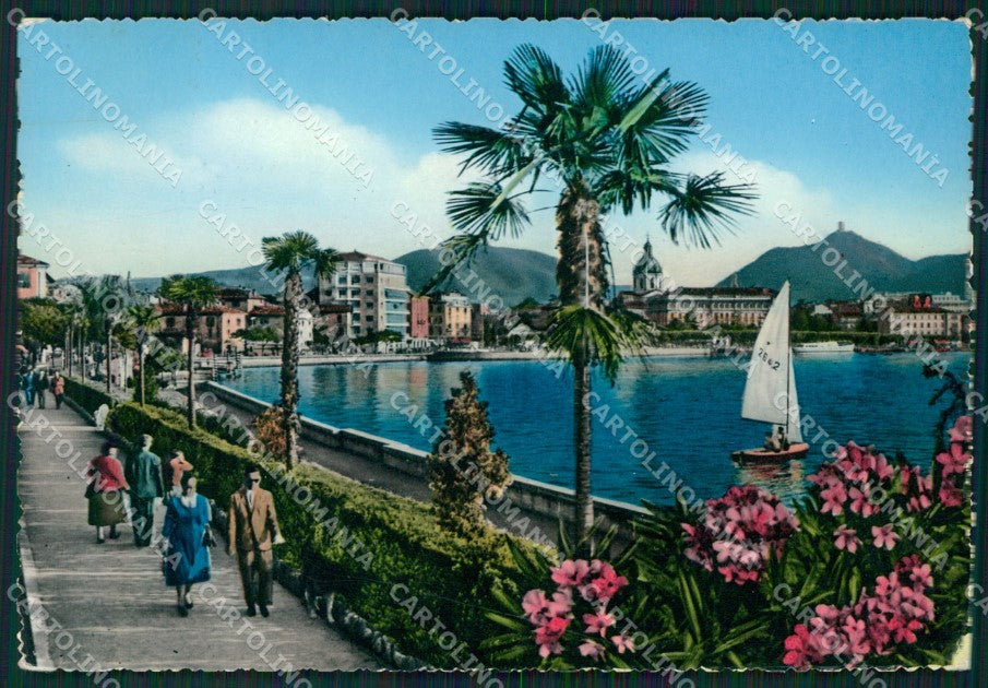 Como Città lago di PEGHE Foto FG cartolina KB4336 – fronte