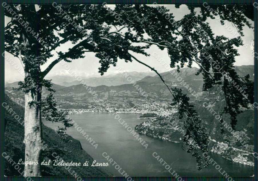 Como Lanzo d'Intelvi Lugano Lago di Foto FG cartolina KB4340 – fronte