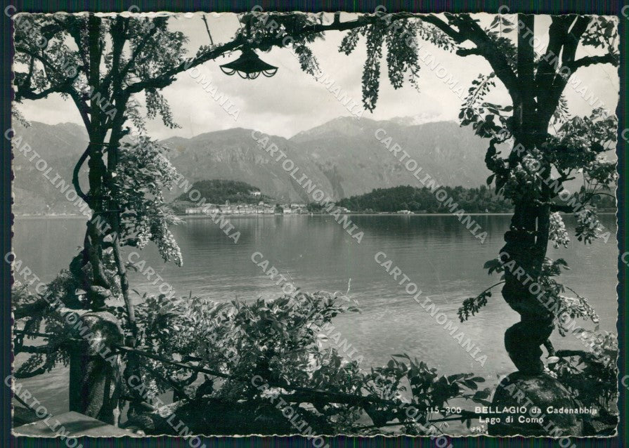 Como Bellagio Lago di Como PIEGHE Foto FG cartolina KB4343 – fronte