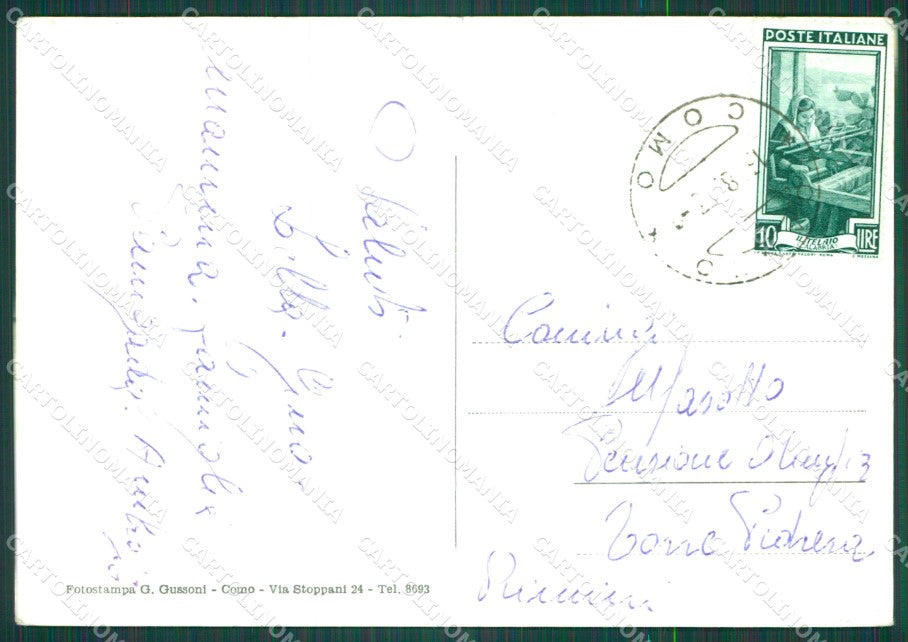 Como Canzo Stelle Alpine Foto FG cartolina KB4351 – retro