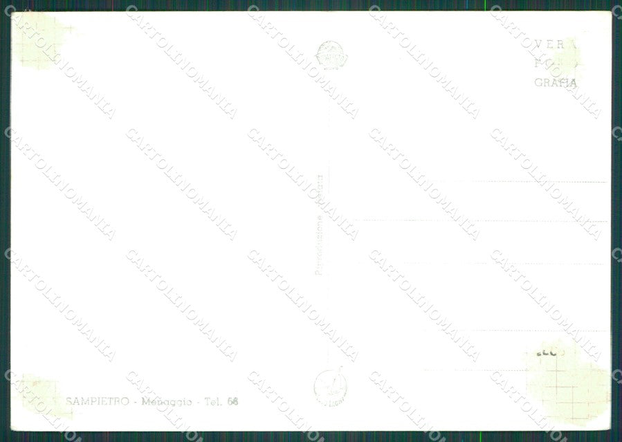 Como Argegno Lago di Como COLLA Foto FG cartolina KB4352 – retro