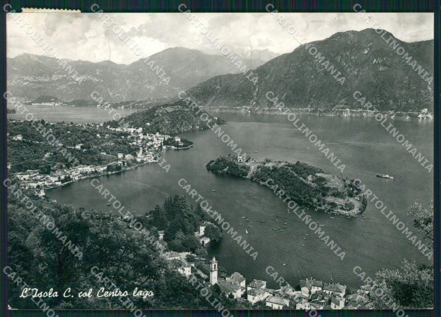 Como Isola Comacina lago di Como Foto FG cartolina KB4354 – fronte