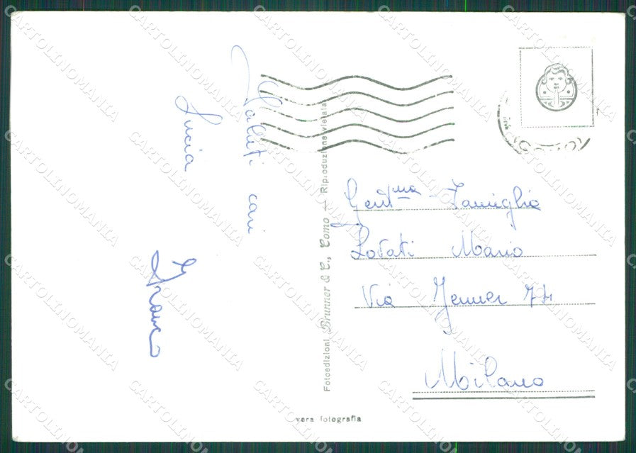 Como Brunate San Maurizio Foto FG cartolina KB4359 – retro