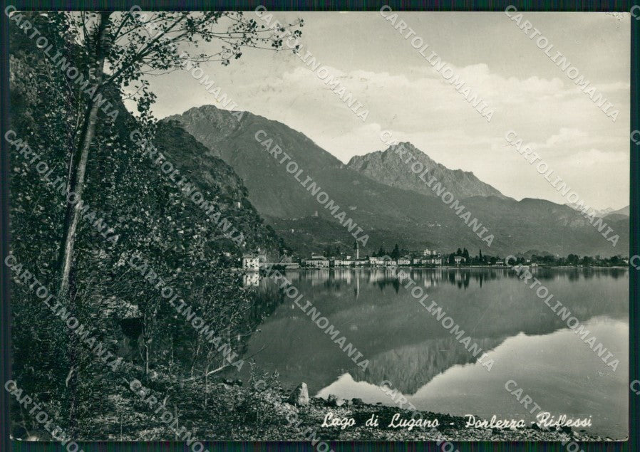 Como Porlezza Lago di Lugano Foto FG cartolina KB4377 – fronte