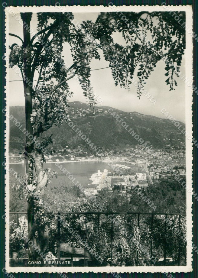 Como Brunate Lago di Como Foto FG cartolina KB4378 – fronte