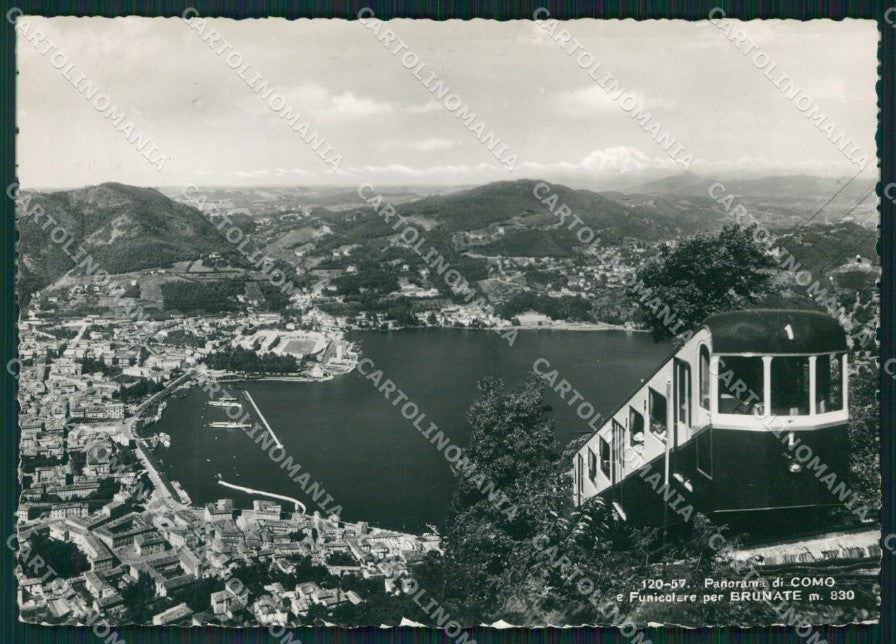 Como Brunate Funicolare Lago di Como Foto FG cartolina KB4386 – fronte