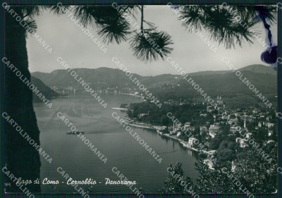 Como Cernobbio Lago di Como Foto FG cartolina KB4396 – fronte