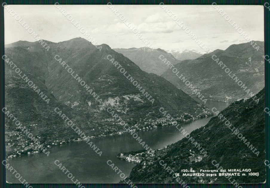 Como Brunate San Maurizio Lago di Como Foto FG cartolina KB4409 – fronte