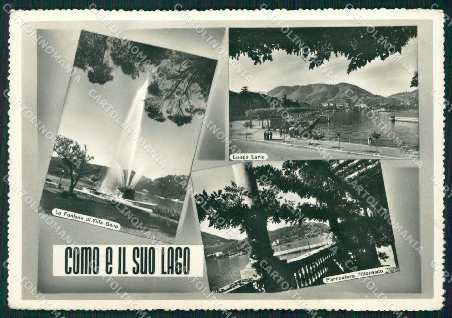 Como Città Lago di Foto FG cartolina KB4418 – fronte