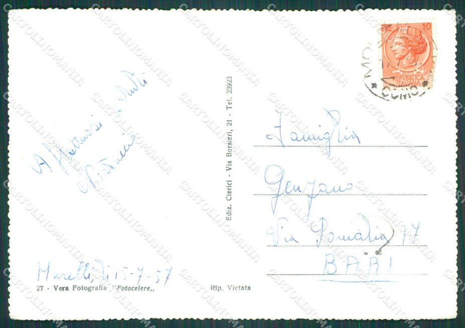 Como Città Lago di Foto FG cartolina KB4418 – retro