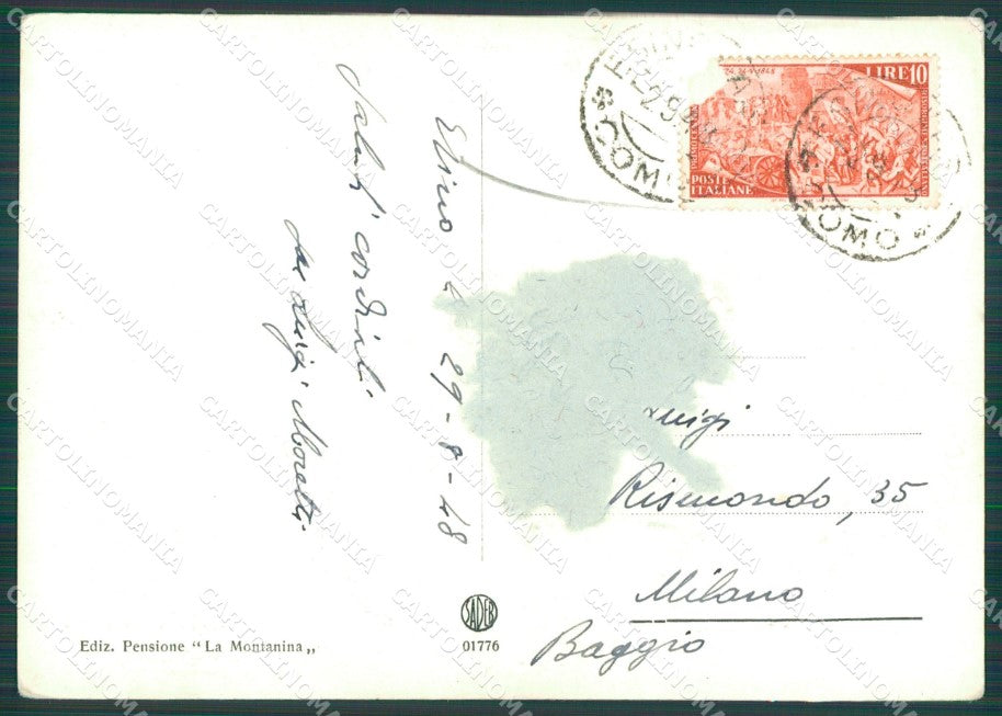 Lecco Esino Lario COLLA Foto FG cartolina KB4419 – retro