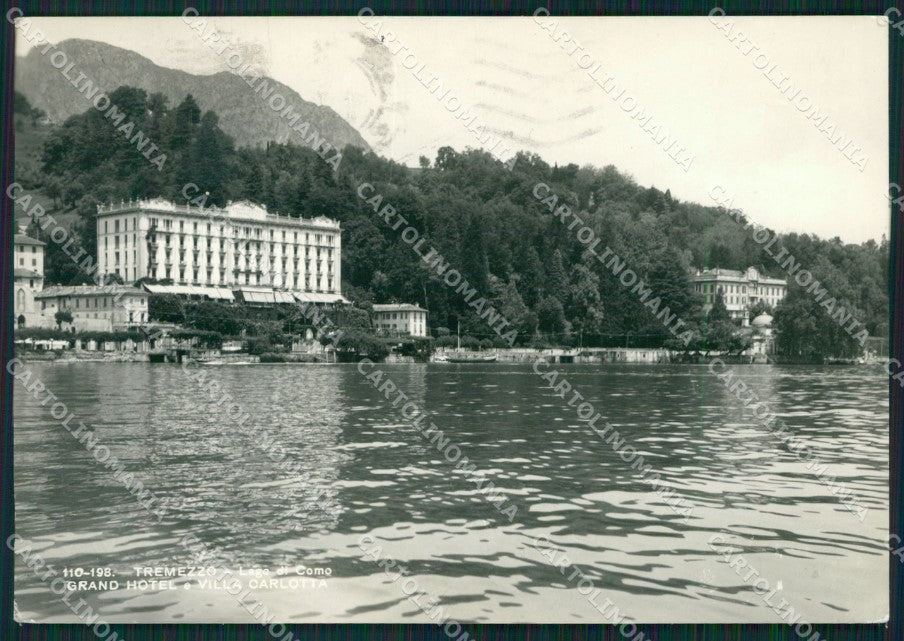 Como Tremezzo Villa Carlotta Lago di Como Foto FG cartolina KB4432 – fronte
