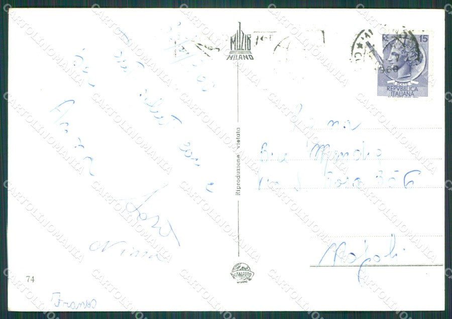 Como Brunate Lago di Como Foto FG cartolina KB4433 – retro