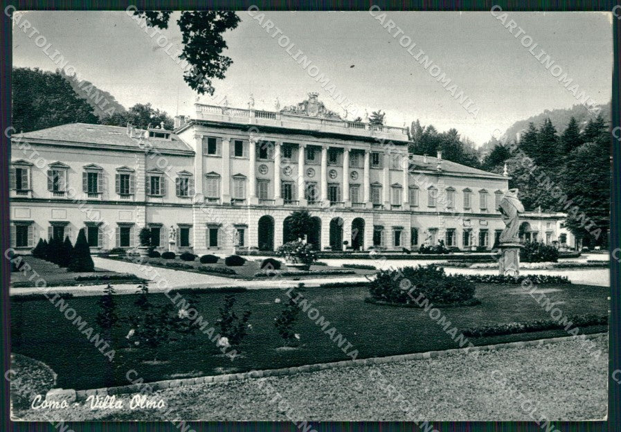 Como Città Villa Olmo PIEGHE Foto FG cartolina KB4434 – fronte