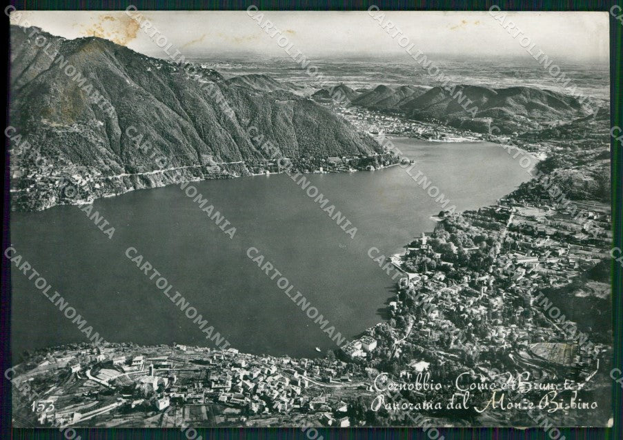Como Cernobbio Brunate Lago di Como MACCHIA Foto FG cartolina KB4454 – fronte