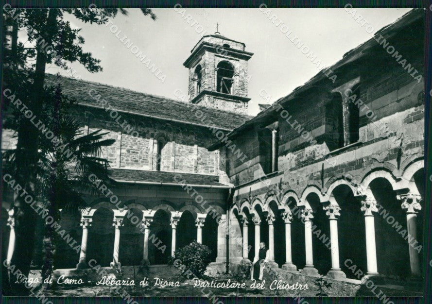 Lecco Colico Piona Abbazia di Foto FG cartolina KB4457 – fronte