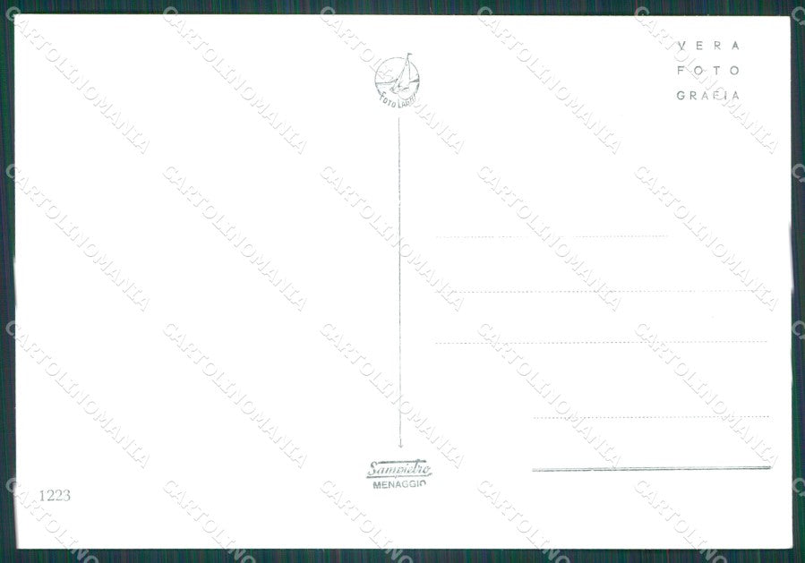 Lecco Colico Piona Abbazia di Foto FG cartolina KB4457 – retro