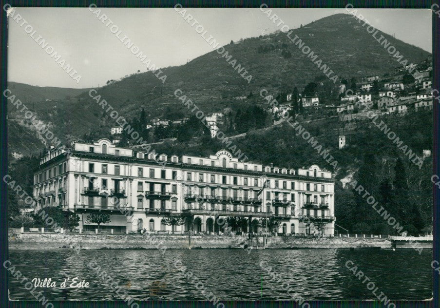 Como Cernobbio Villa d'Este Lago di Como PIEGHINA Foto FG cartolina KB4459 – fronte
