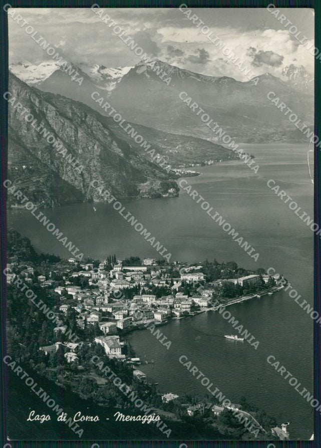 Como Menaggio Lago di Como Foto FG cartolina KB4461 – fronte