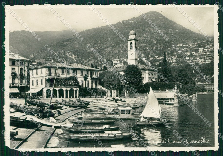 Como Cernobbio Lago di Como ANGOLINO STRAPPATO Foto FG cartolina KB4465 – fronte
