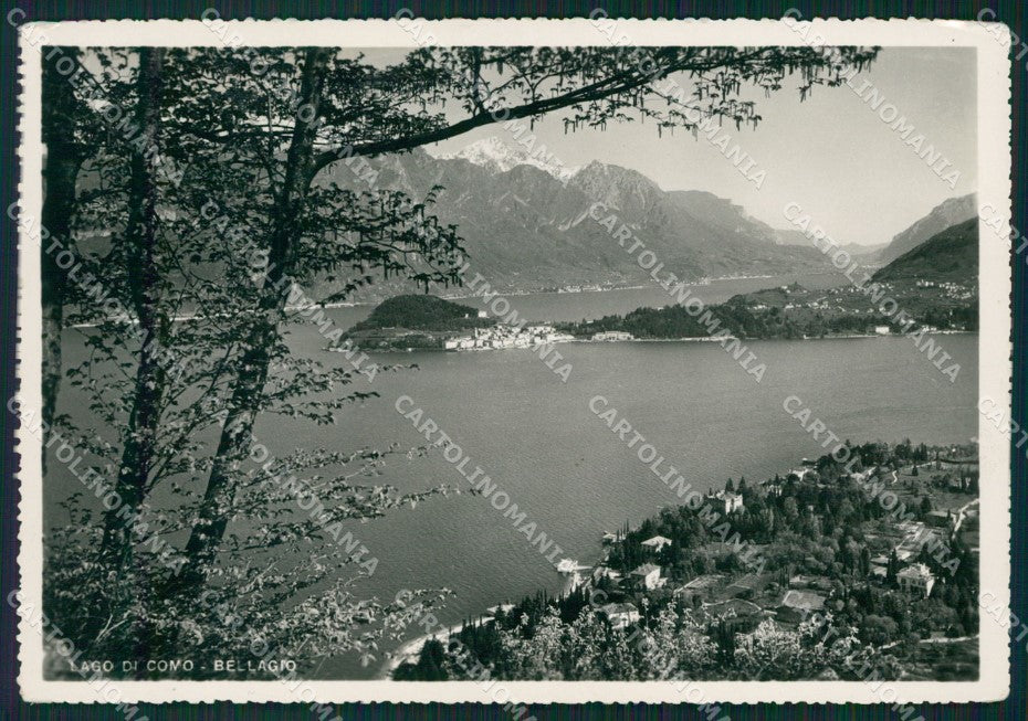 Como Bellagio lago di Como Foto FG cartolina KB4469 – fronte