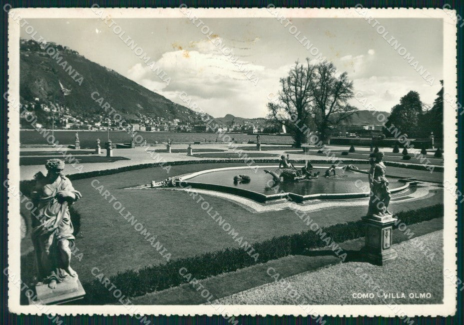 Como Città Lago di Como Villa Olmo PIEGHINA Foto FG cartolina KB4470 – fronte