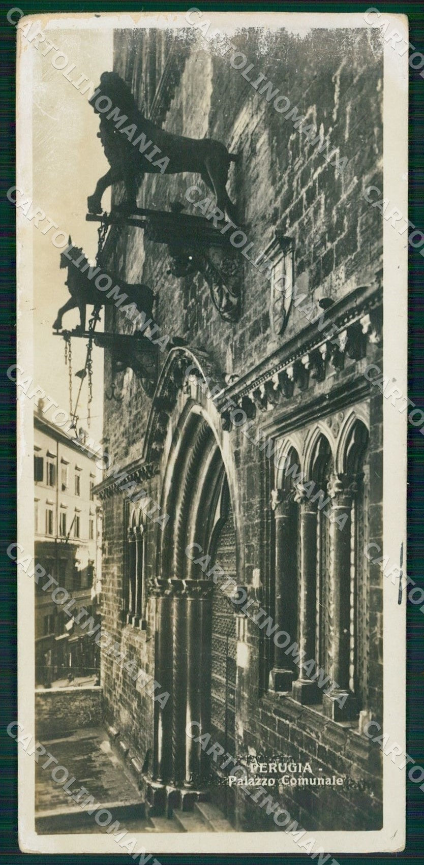 Perugia Città ABRASA Mini Foto cartolina KB4529 – fronte